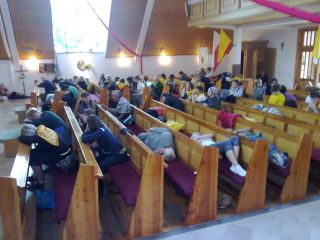 Mimo, że to tylko 2/3 I-szego dnia, to już zmęczenie daje we znaki…